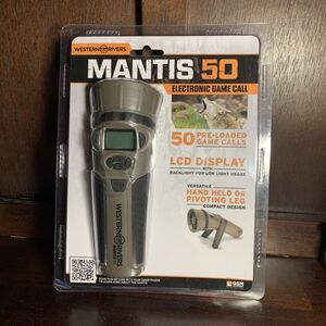 Western Rivers Mantis 50 Electronic Game Call - NEW - SEALED - SALE